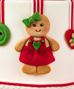 Karen davies silicone mould - gingerbread cookie mould bij cake, bake & love 8