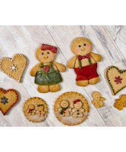 Karen davies silicone mould - gingerbread cookie mould bij cake, bake & love 10