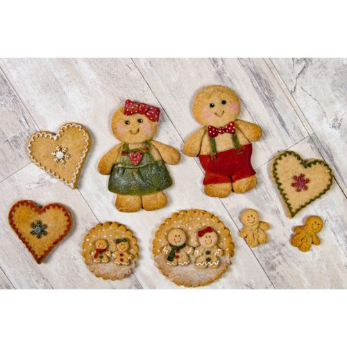 Karen davies silicone mould - gingerbread cookie mould bij cake, bake & love 7
