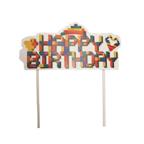 Caketopper lego happy birthday bij cake, bake & love 5
