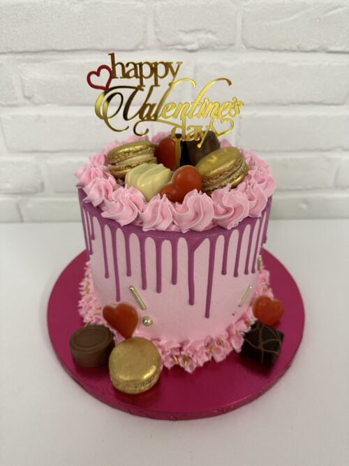 Workshop drip cake valentijn - maandag 13 februari 19:00 bij cake, bake & love 4