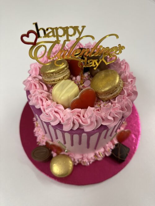 Workshop drip cake valentijn - maandag 13 februari 19:00 bij cake, bake & love 5