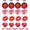 Eetbare cupcakeprint valentijn gemixt - 24 cupcake rondjes bij cake, bake & love 3