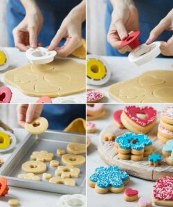 Decora filled cookies cutter set of 6 bij cake, bake & love 11