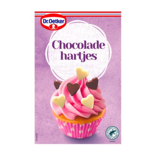 Dr. Oetker chocoladehartjes bij cake, bake & love 5