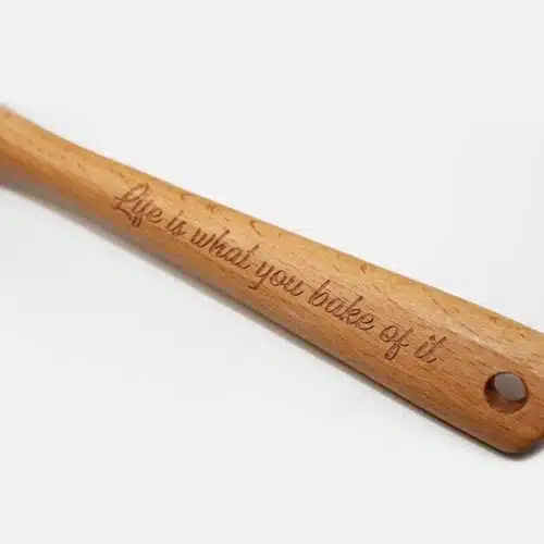 Simply making - life is what you bake of it (pink) spatula - afbeelding 2
