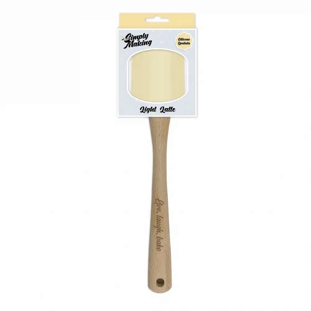 Simply making - live laugh bake (cream) spatula bij cake, bake & love 5 Simply making - live laugh bake (cream) spatula