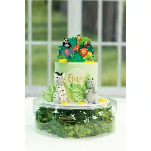 Culpitt jungle friends happy birthday topper - afbeelding 2