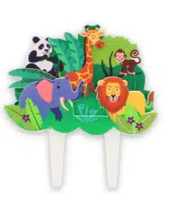 Culpitt Jungle Friends Happy Birthday Topper