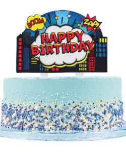 Culpitt superhero happy birthday topper bij cake, bake & love 9