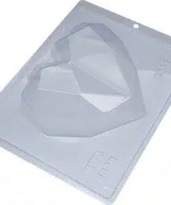 Chocolade mal Medium Geometrisch Hart