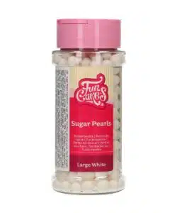 FunCakes Suikerparels Large Wit 70 g