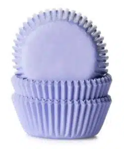 House of Marie MINI Baking Cups Lila pk/60