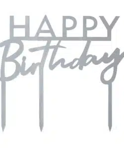 Ginger ray caketopper happy birthday silver bij cake, bake & love 8