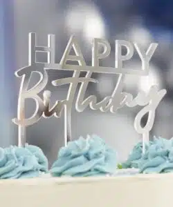 Ginger ray caketopper happy birthday silver bij cake, bake & love 10