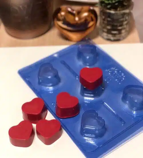 Chocolade mal hart bonbons