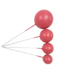 Cake Bubbles Hot Pink set 4