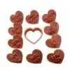 Hartjes met tekst impressie + uitsteker set 11 bij cake, bake & love 3