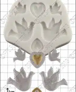 FPC mould Doves and Hearts