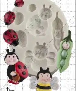 FPC mould Peapod Baby & Ladybirds