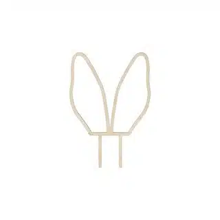 Caketopper bunny ears bij cake, bake & love 5 Caketopper bunny ears