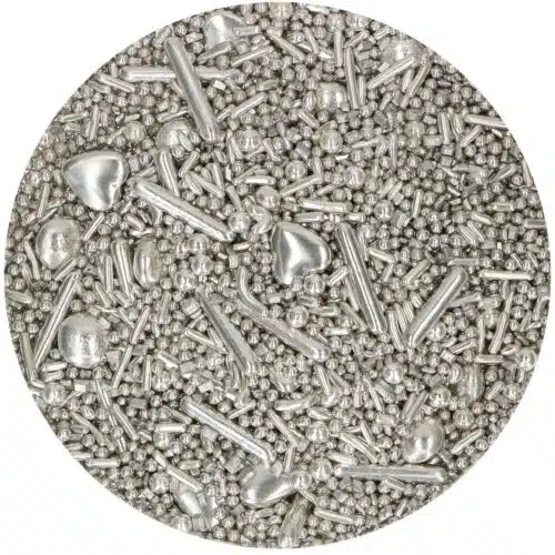 Funcakes sprinkle medley silver 65 g - afbeelding 2