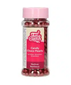 FunCakes Candy Choco Parels Medium Bordeaux 80 g