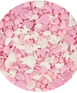 Alternative view of FunCakes Sprinkle Medley Baby Pink 180 g
