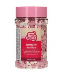 FunCakes Sprinkle Medley Baby Pink 180 g