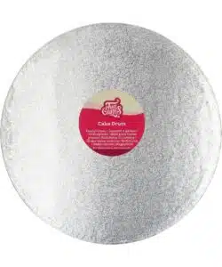 FunCakes Cake Drum Rond Ø33 cm- Zilver