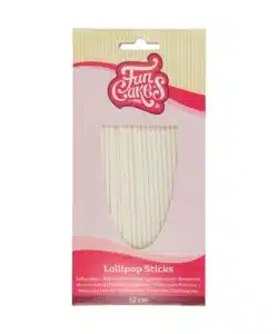 FunCakes Lollipop Sticks 12 cm pk/50