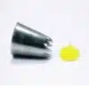 Jem large curved star savoy nozzle #3j bij cake, bake & love 1