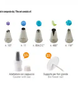 Alternative view of Decora Kit Tip Green set 7