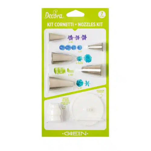 Decora kit tip green set 7