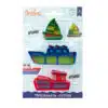 Decora uitsteker set vaartuigen 3 stuks bij cake, bake & love 1