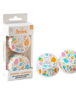 Decora Baking Cups Easter Eggs pk/36