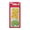 Dekora suikerbloemen gele bloemetjes en groen blad 13 stuks bij cake, bake & love 3