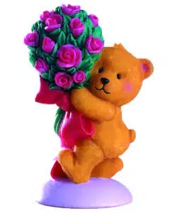 Beertje met Bos Bloemen