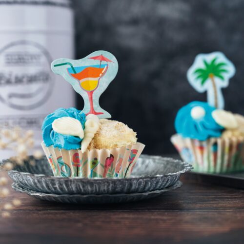 Cupcake kit beach party bij cake, bake & love 9
