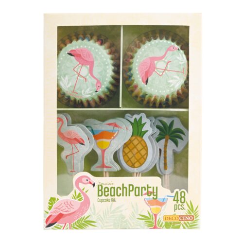 Cupcake kit beach party bij cake, bake & love 5