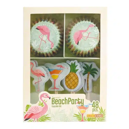 Cupcake kit beach party