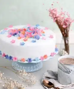Mini ouwel bloemen ca 40 stuks bij cake, bake & love 10