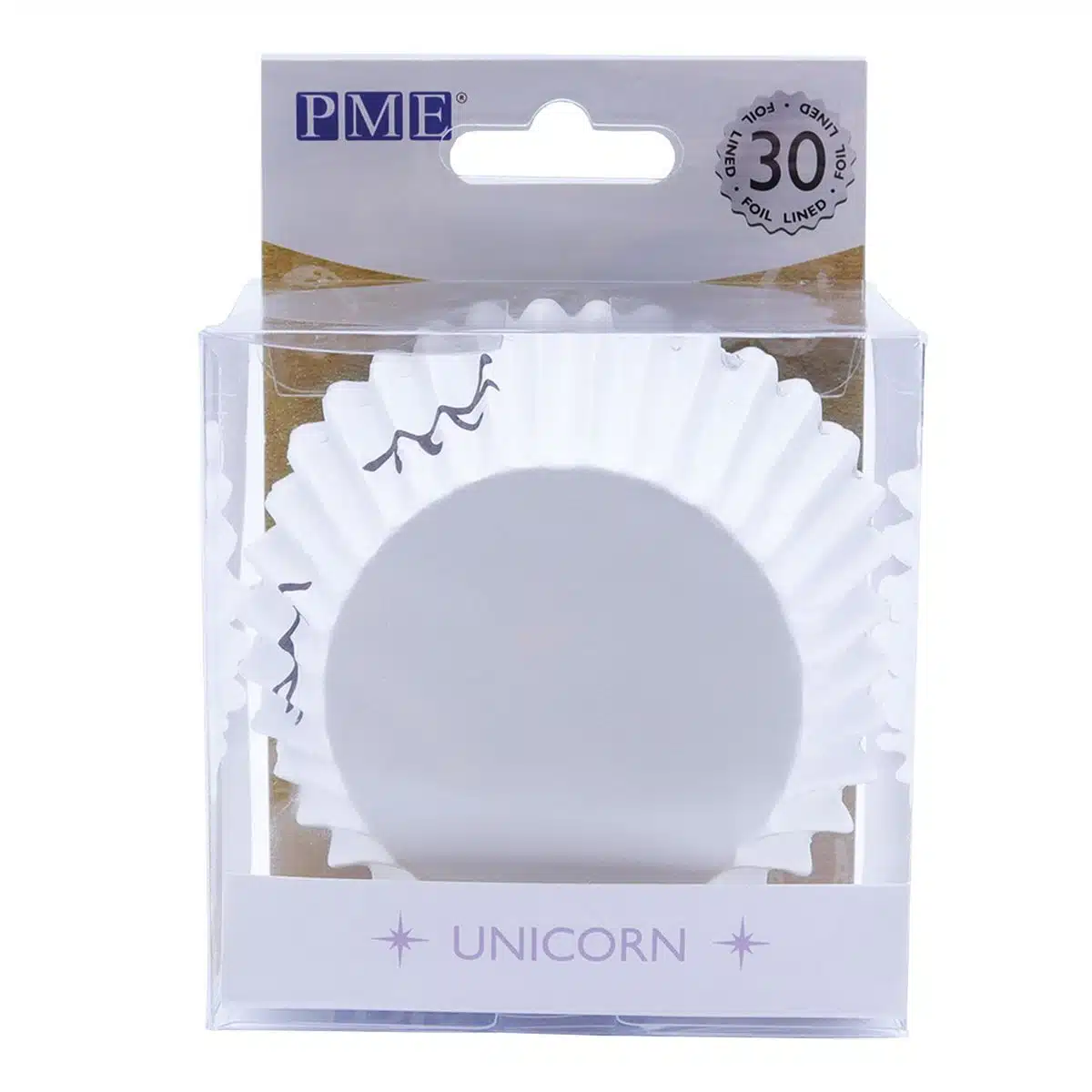 Pme foil baking cups unicorn pk/30 bij cake, bake & love 4 Pme foil baking cups unicorn pk/30