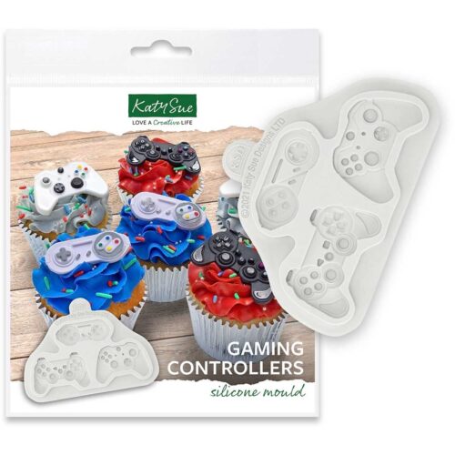 Katy sue mould gaming controllers bij cake, bake & love 5