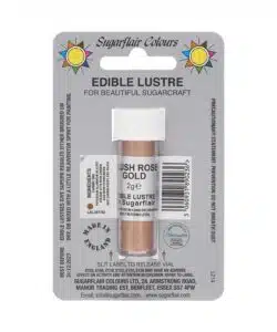 Sugarflair Edible Lustre Blush Rose Gold 2g