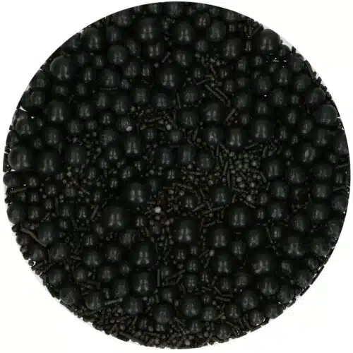 Funcakes sprinkle medley black 65 g - afbeelding 2