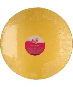 FunCakes Cake Drum Rond Ø35,5 cm - Goud