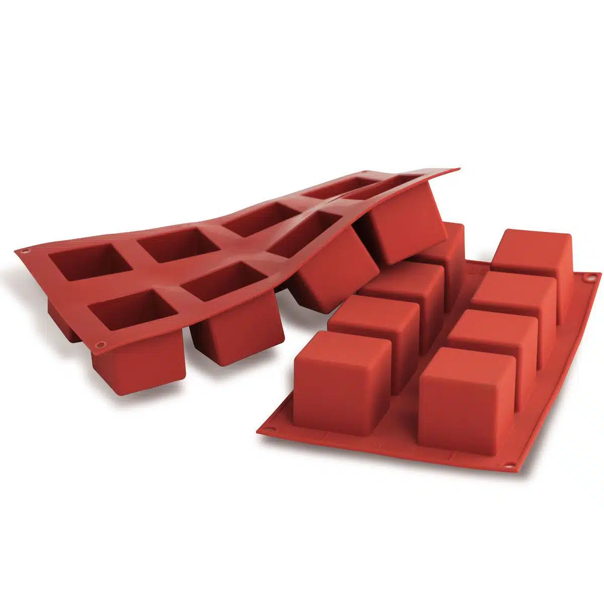 Silikomart cubo mould 50x50mm bij cake, bake & love 5 Silikomart cubo mould 50x50mm