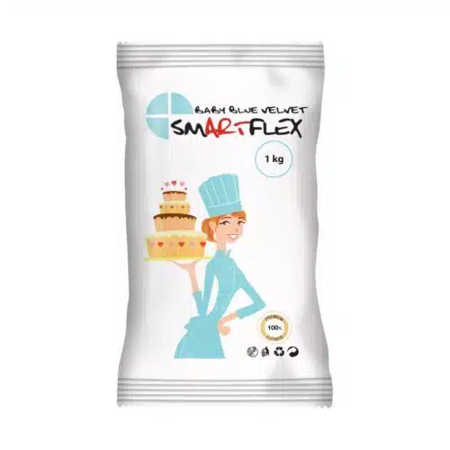 Smartflex fondant baby blauw velvet 1 kilo