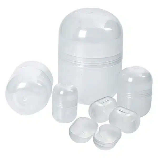 Pakketproduct: 3 x surprise ei transparant bij cake, bake & love 5 Pakketproduct: 3 x surprise ei transparant